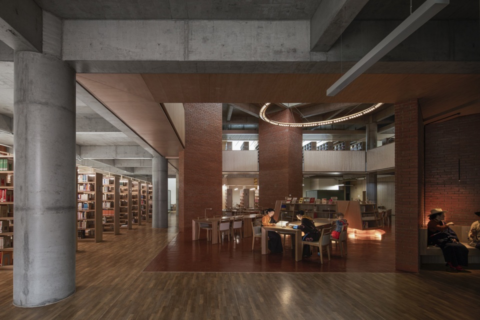 deba library by rong zhaohui studio zradi