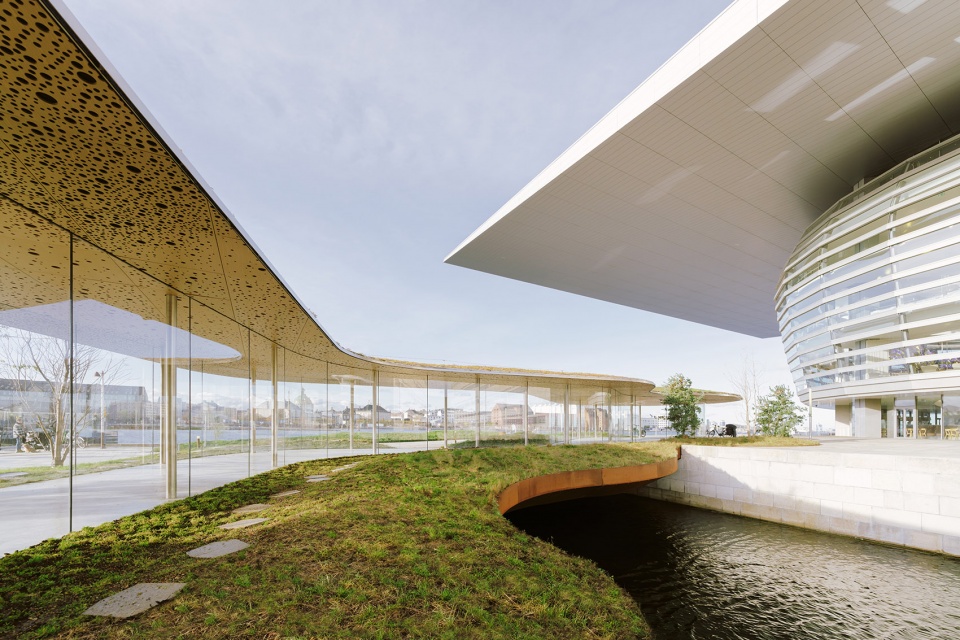 the opera park by cobe