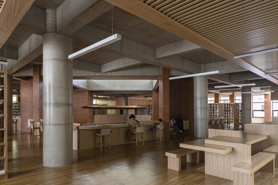 deba library by rong zhaohui studio zradi