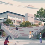 Renovation of Suzhou Xinda Industrial Park by Oumoumou Studio, School of Design, SJTU