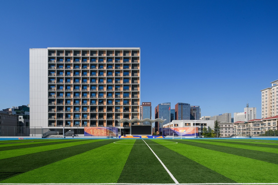 xian gaoxin no 1 high school expansion and social shared car park construction project