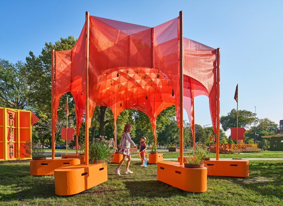 chicago sukkah design festival by could be design and lpus
