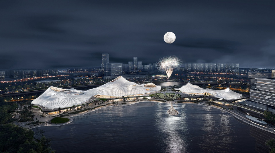 nanhai art center by mad
