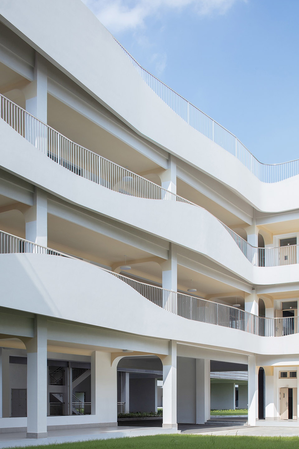 Ningbo Gulin Vocational High School by ARCHIS Design Studio