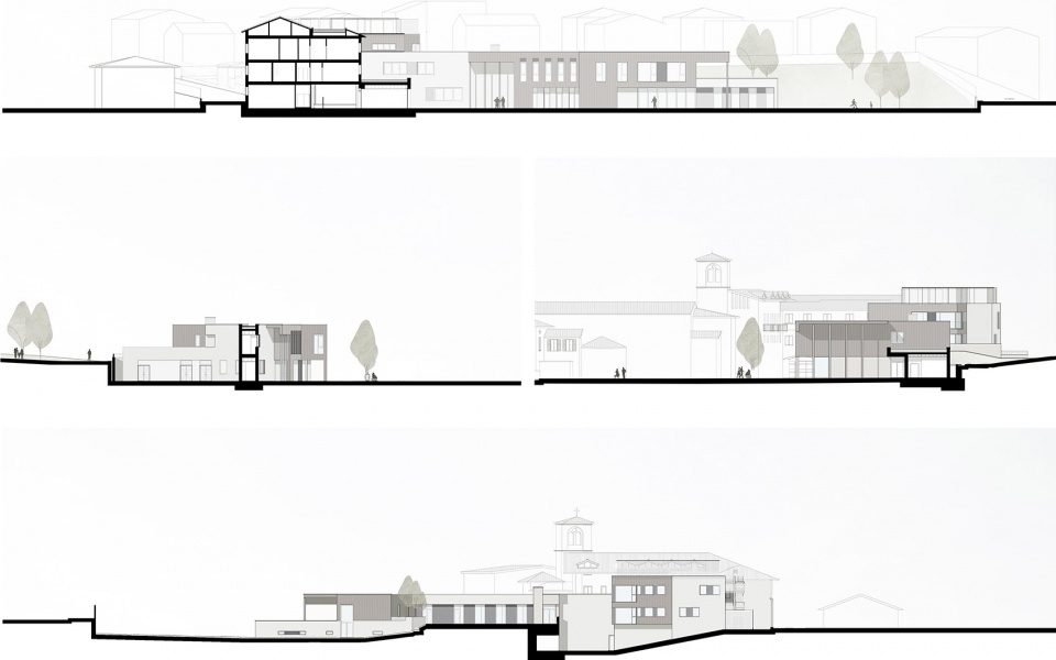 new multi service care centre by studio capitanio architetti