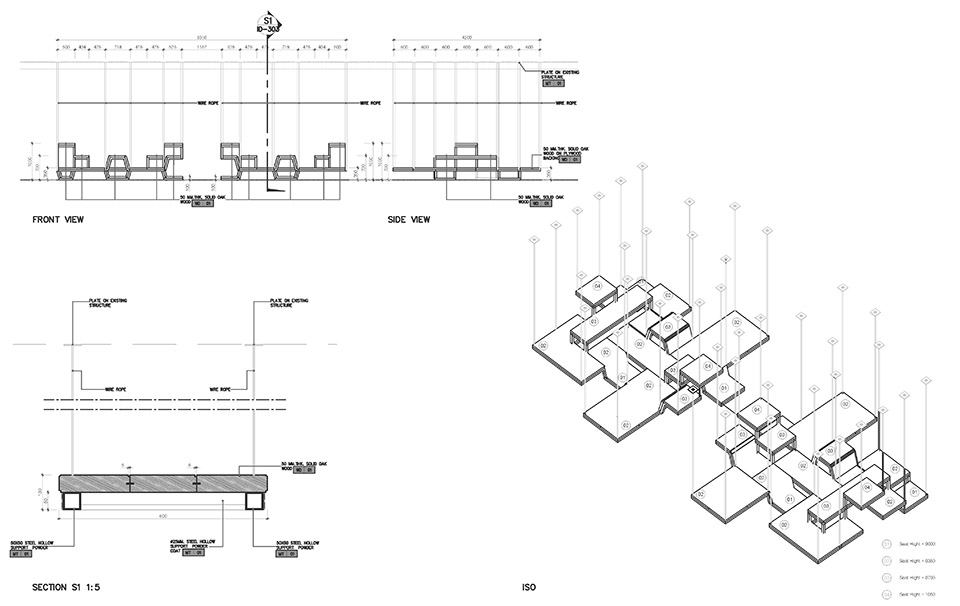 Bangkok University Interior Renovation by Imaginary Objects Hypothesis