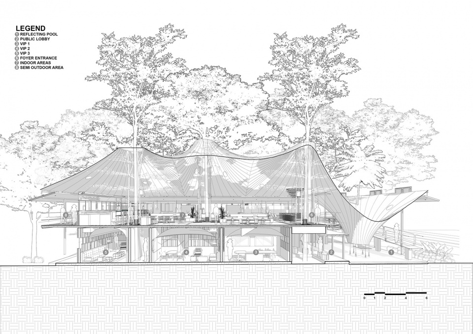 stalk tree hugger bar by radar architects