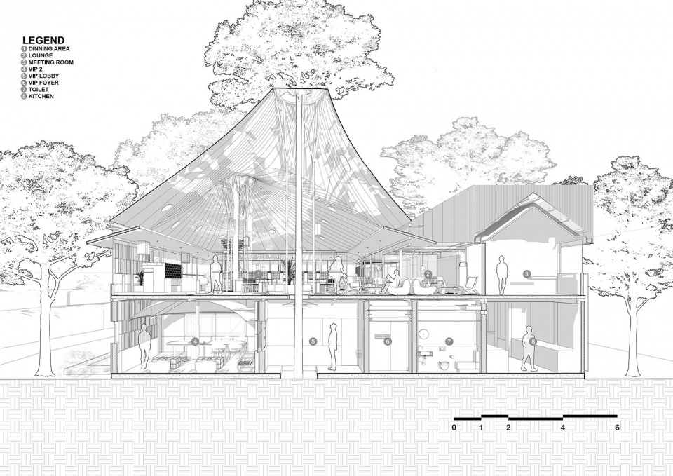 stalk tree hugger bar by radar architects