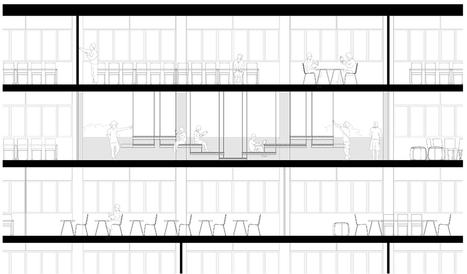 Bangkok University Interior Renovation by Imaginary Objects Hypothesis