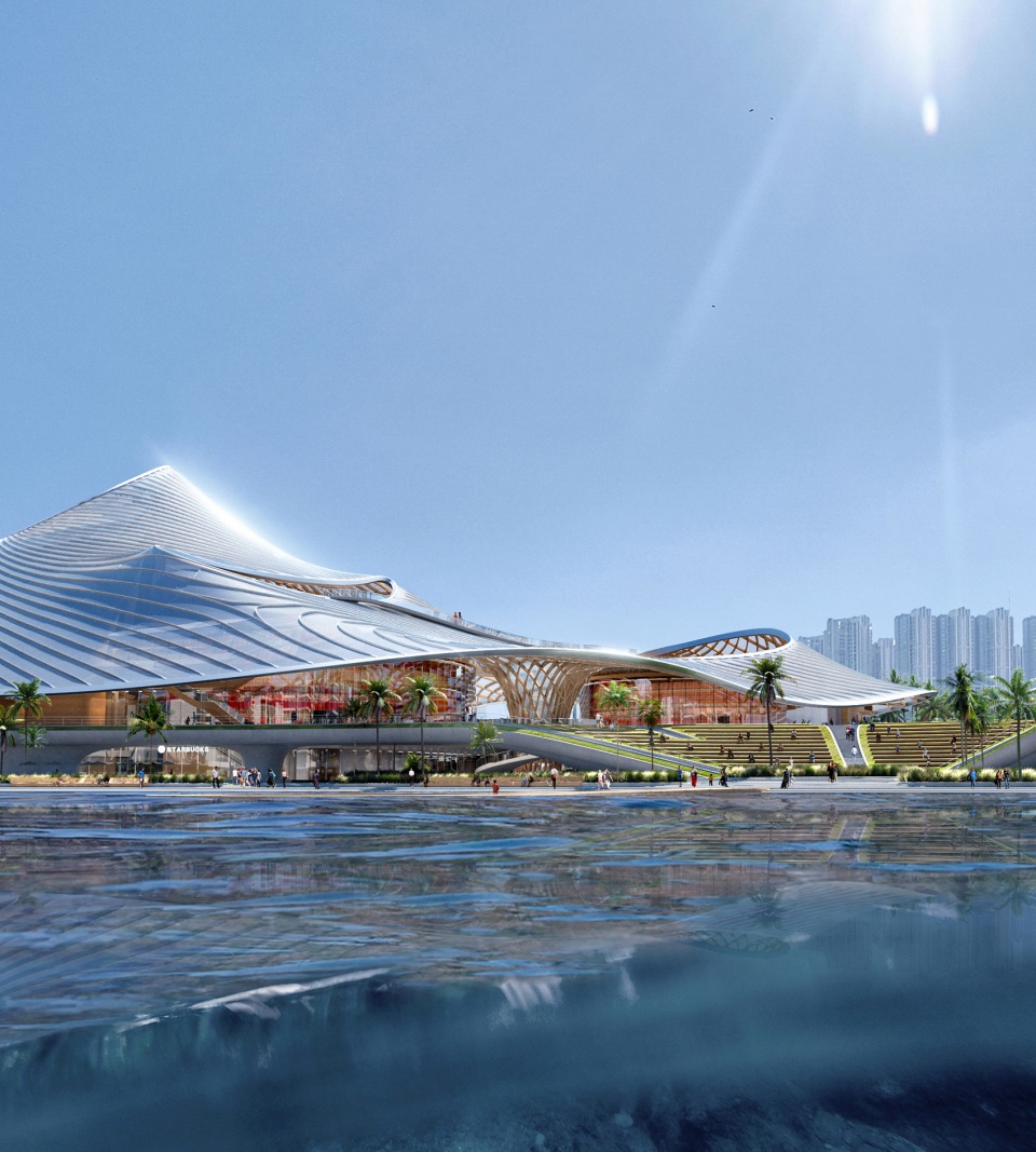nanhai art center by mad