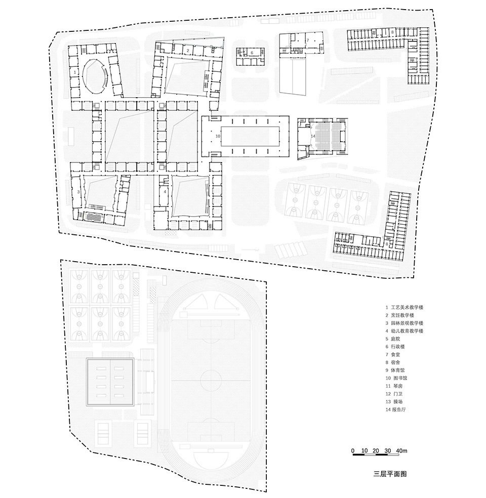 Ningbo Gulin Vocational High School by ARCHIS Design Studio