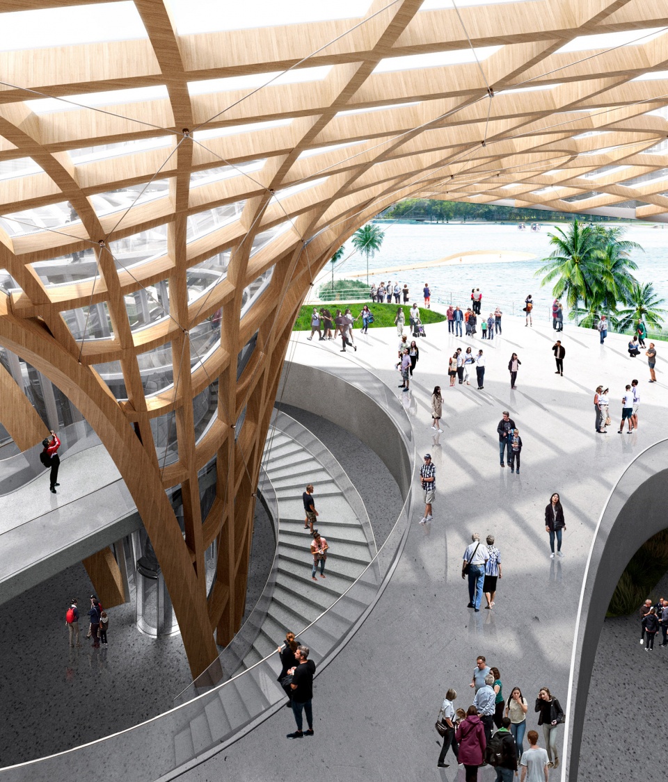 nanhai art center by mad