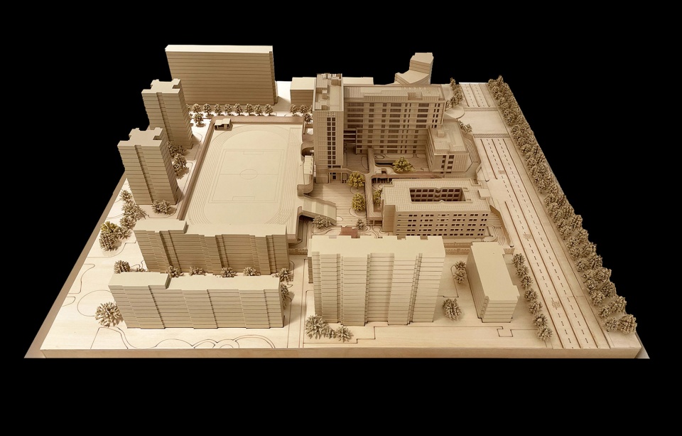 xian gaoxin no 1 high school expansion and social shared car park construction project