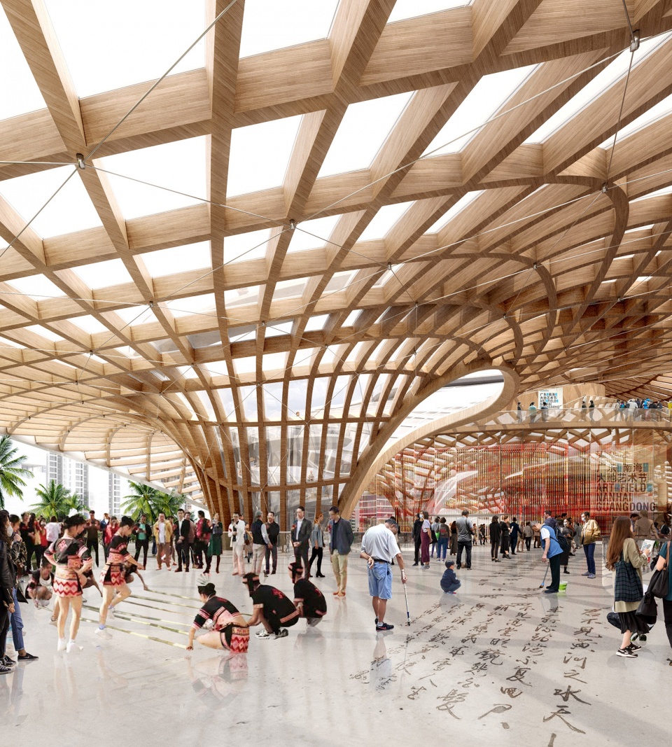 nanhai art center by mad