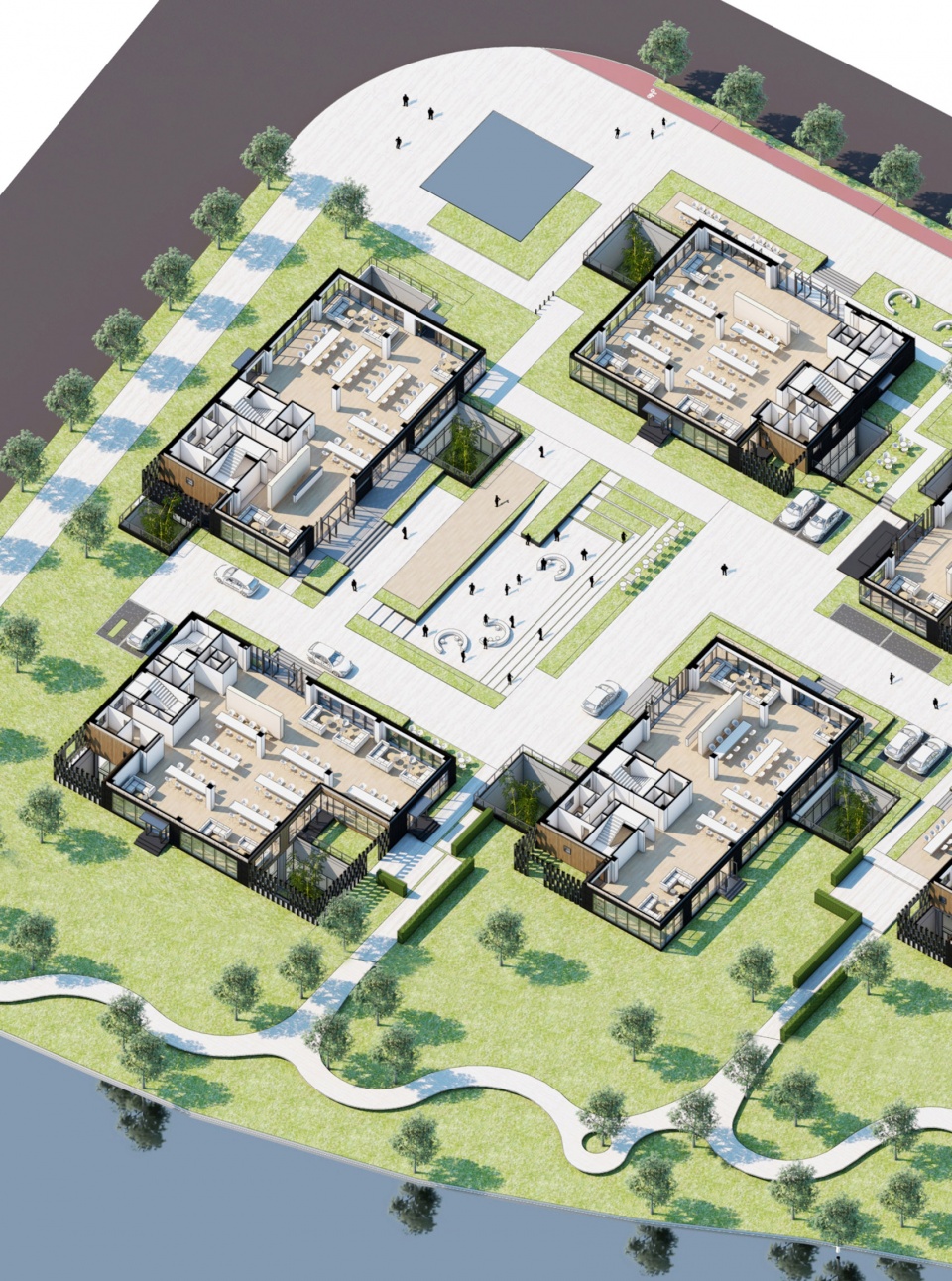 zhangjiang ai future community shanghai by dplus studio