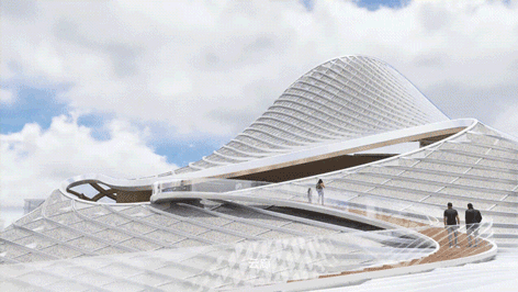 nanhai art center by mad