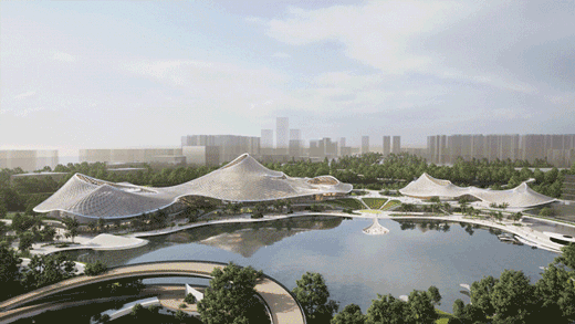 nanhai art center by mad