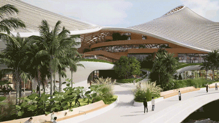 nanhai art center by mad