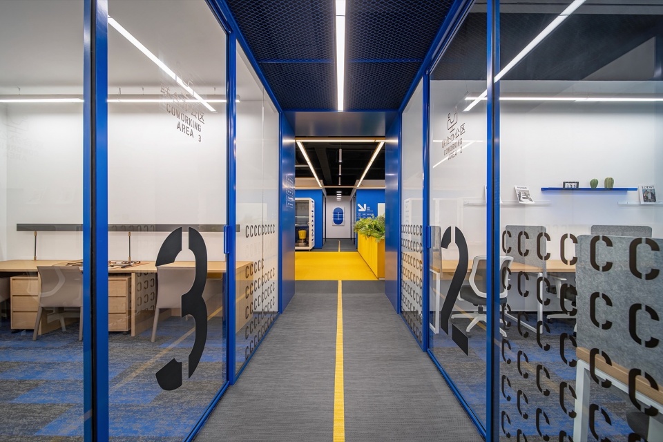 tianjin huanyu co working space design by daga architects