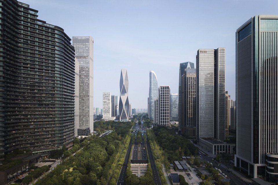 Hangzhou Wangchao Center China by SOM