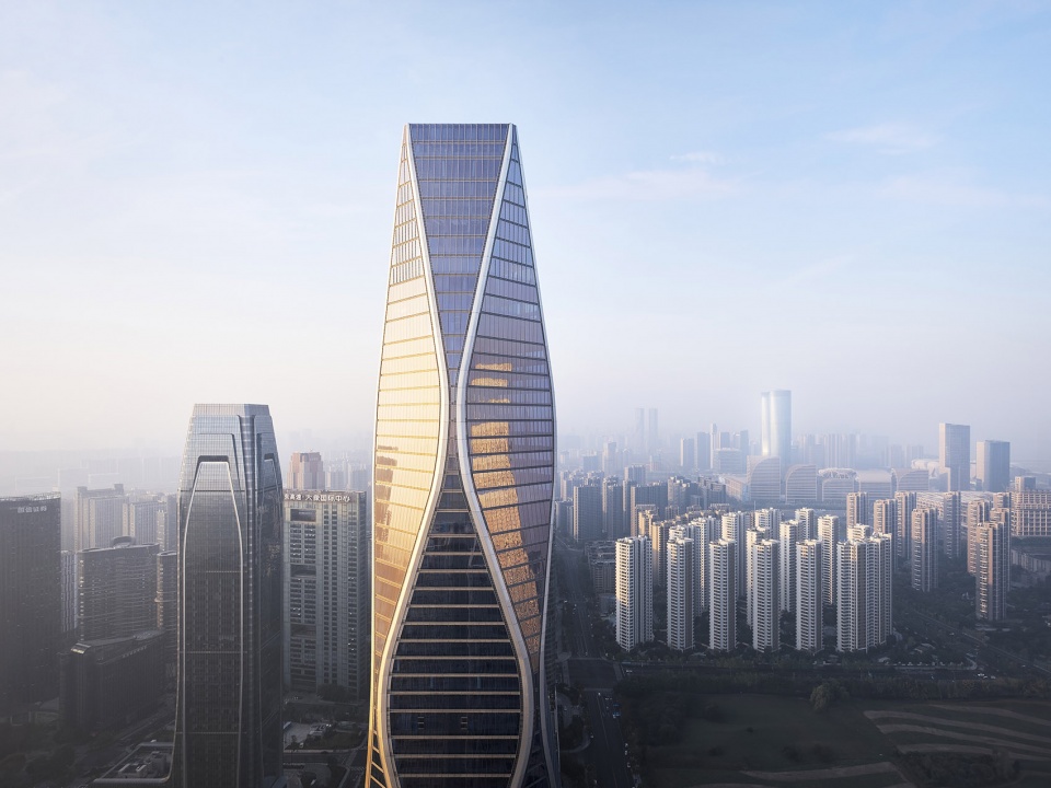 Hangzhou Wangchao Center China by SOM