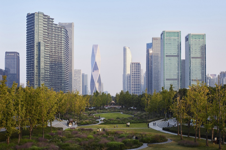 Hangzhou Wangchao Center China by SOM