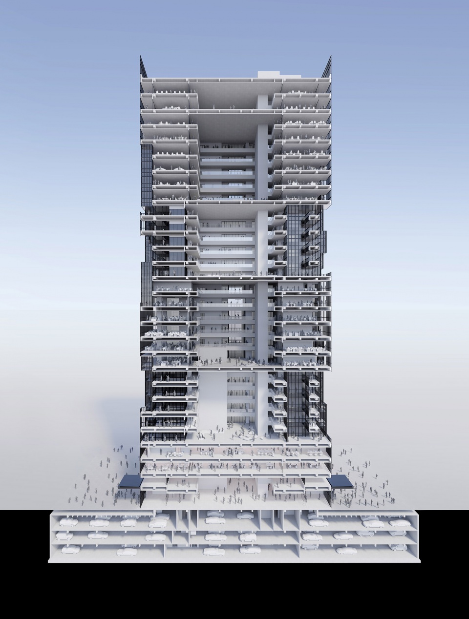 crystal in jinan by sako architects