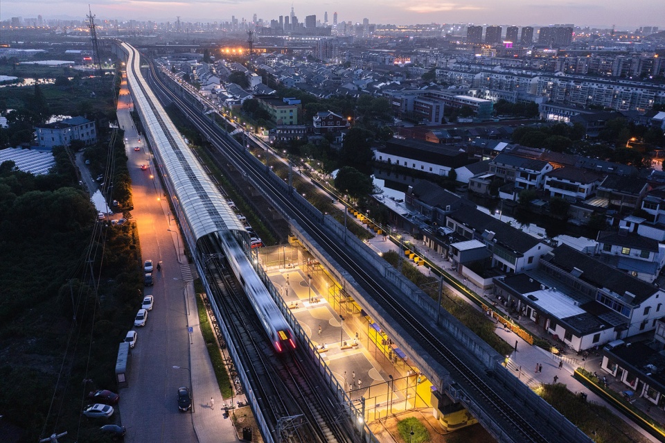 wuxiang 987 high line park by ningbo urban construction design research institute co ltd