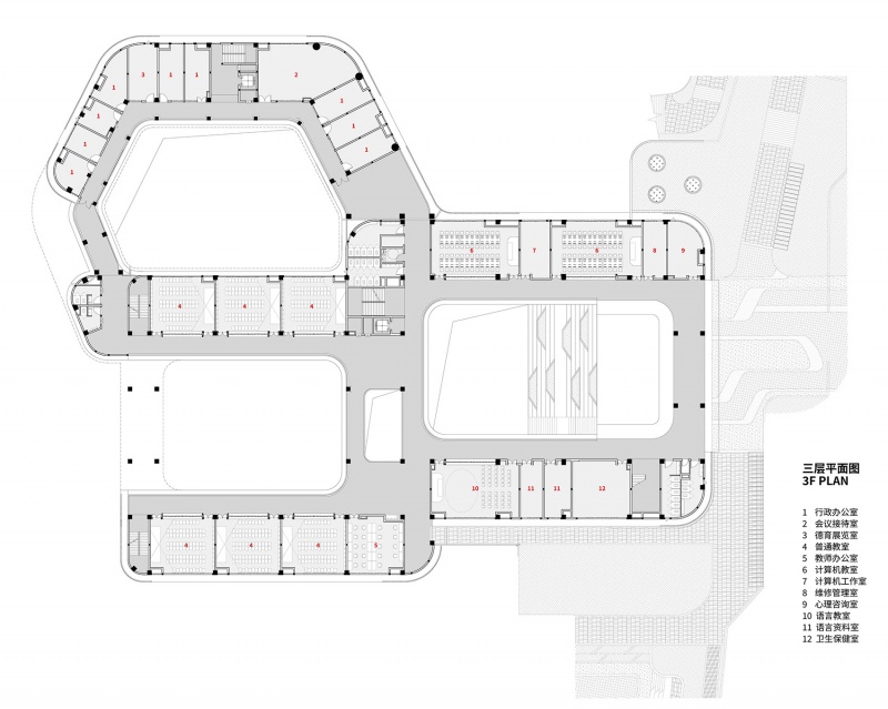 xiamen jinbang elementary school by oneness studio
