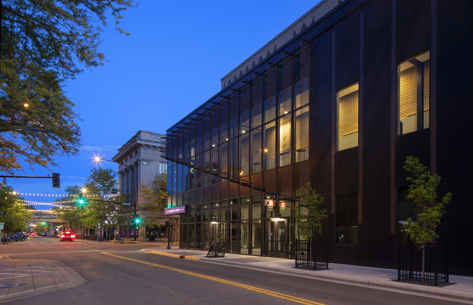alberta bair theater by cushing terrell