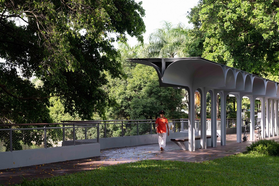 phase i demonstration section of xili ecological belt by hope design