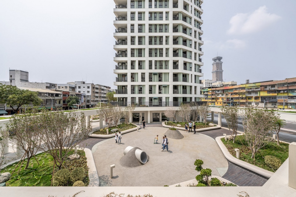 kaohsiung social housing by mecanoo