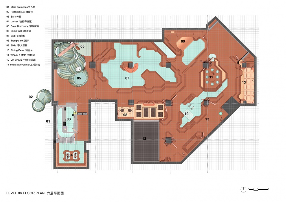 sports activity centre by waa