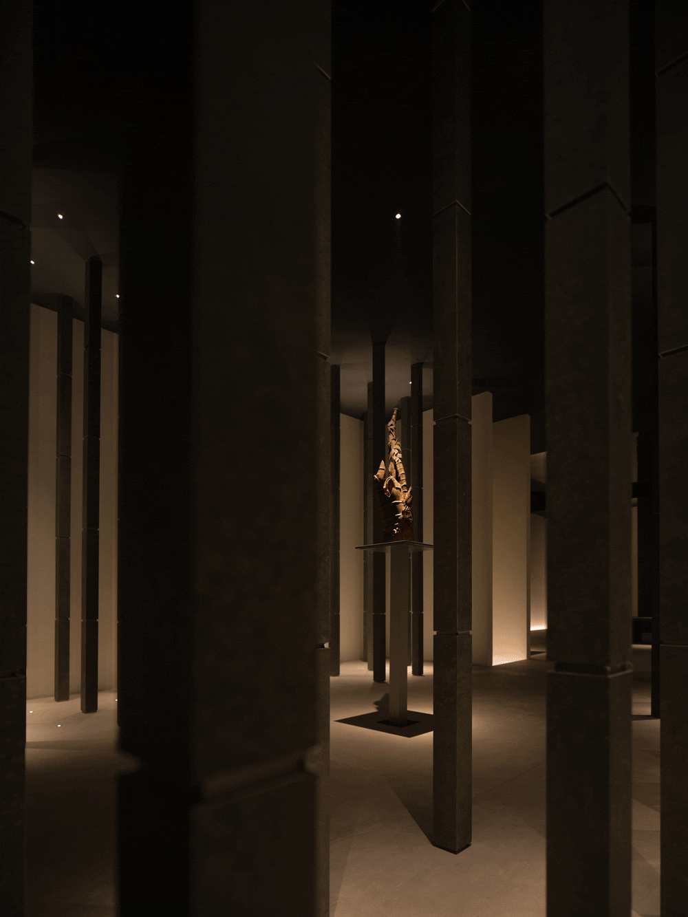stone art museum sheerin garden by point depth design