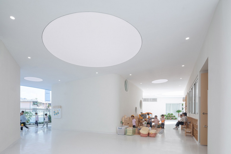 kindergarten of museum forest by atelier apeiron