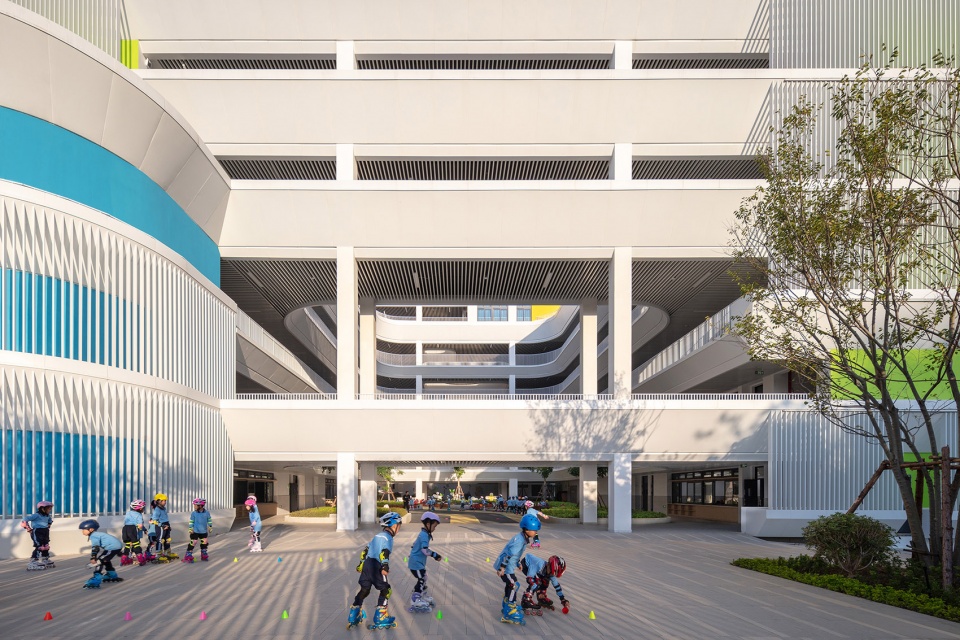 xiamen jinbang elementary school by oneness studio