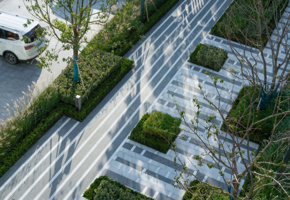 huanglong vanke center landscape design by percent landscape design studio