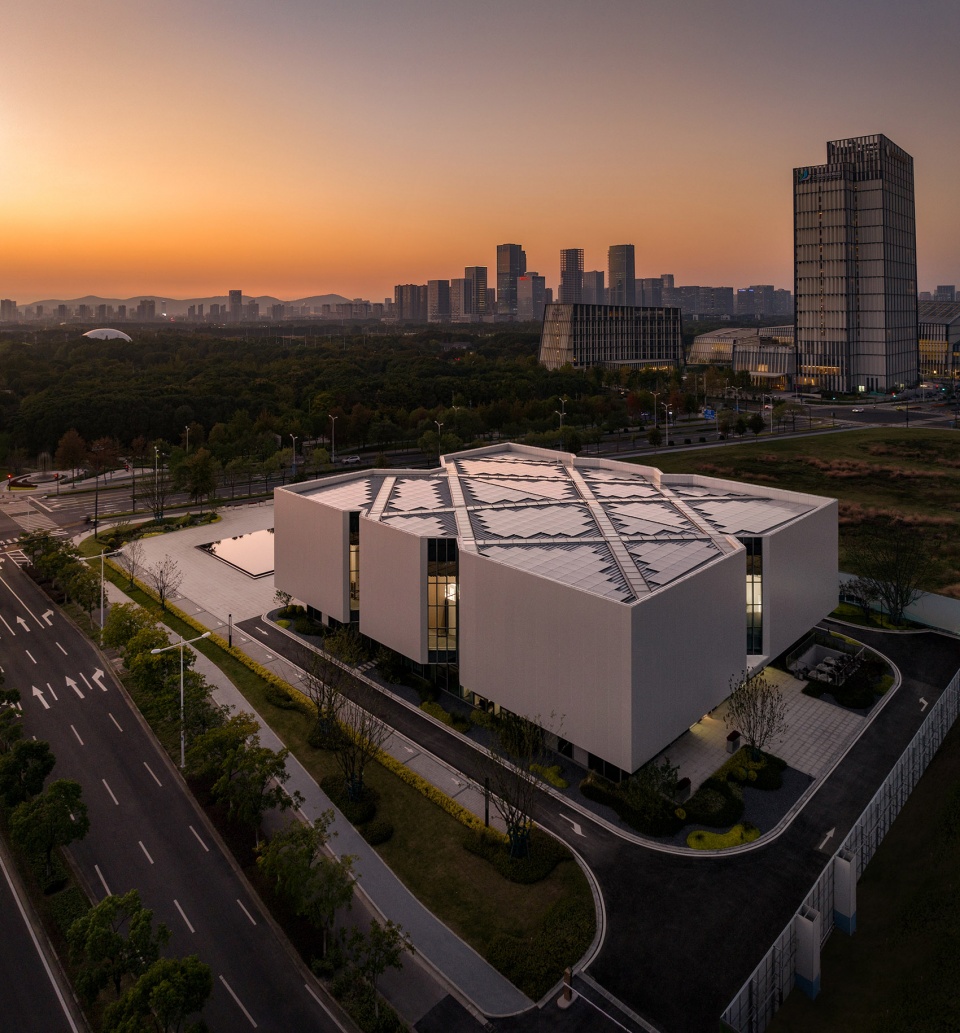 Low Carbon Technology Innovation Promotion Center of the Sino Swiss Low Carbon Eco City by MINAX Architects