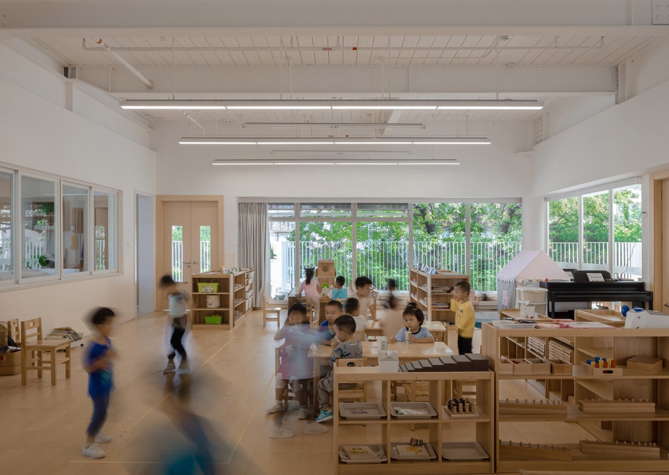 kindergarten of museum forest by atelier apeiron