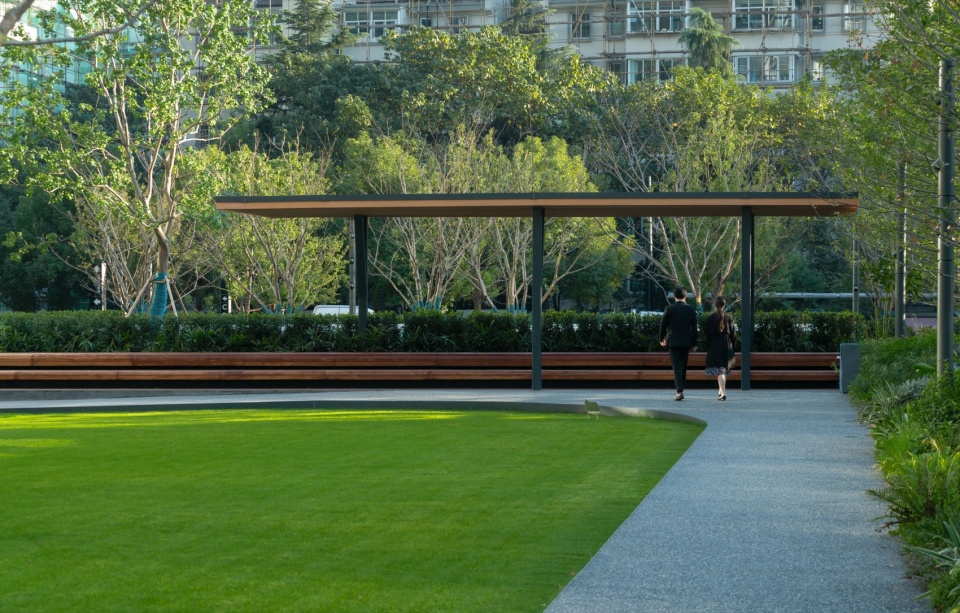 huanglong vanke center landscape design by percent landscape design studio