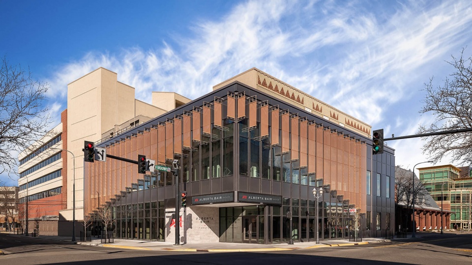 alberta bair theater by cushing terrell