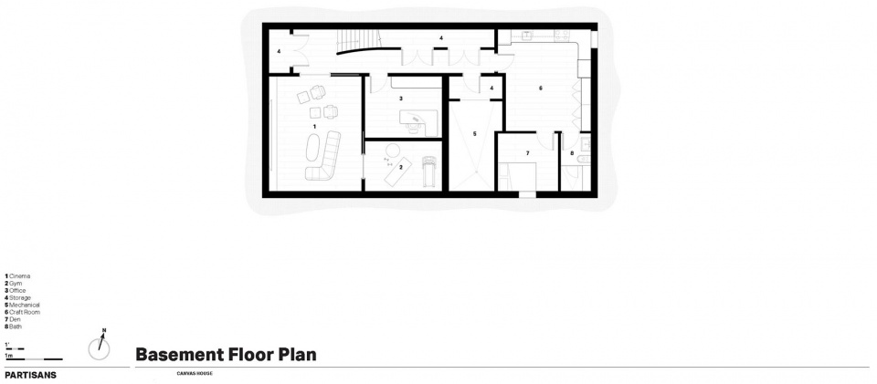 canvas house by partisans