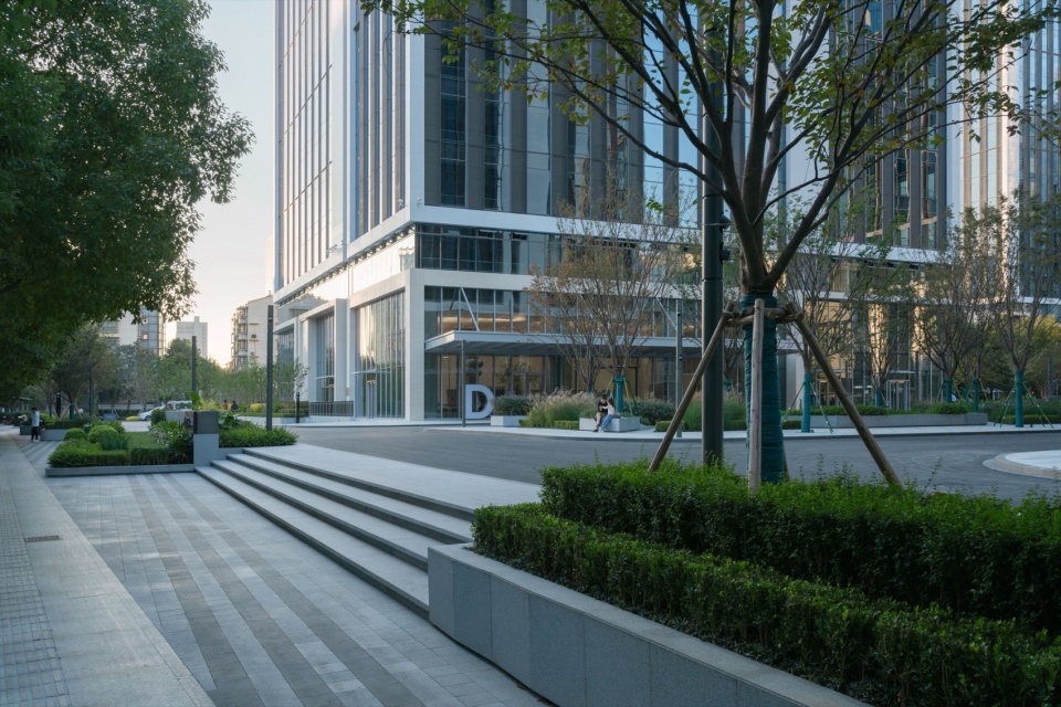 huanglong vanke center landscape design by percent landscape design studio