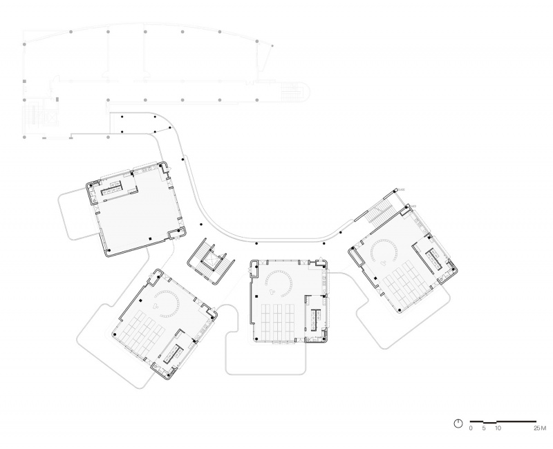 kindergarten of museum forest by atelier apeiron