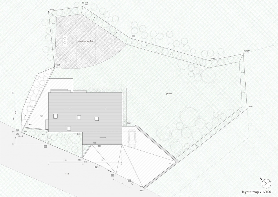 House in toguchi Sakai Architects