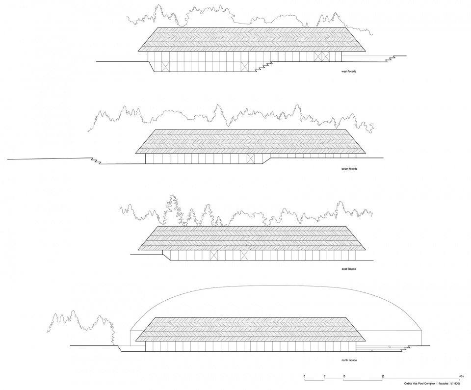 cesca vas pool complex by enota