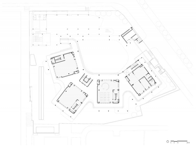 kindergarten of museum forest by atelier apeiron