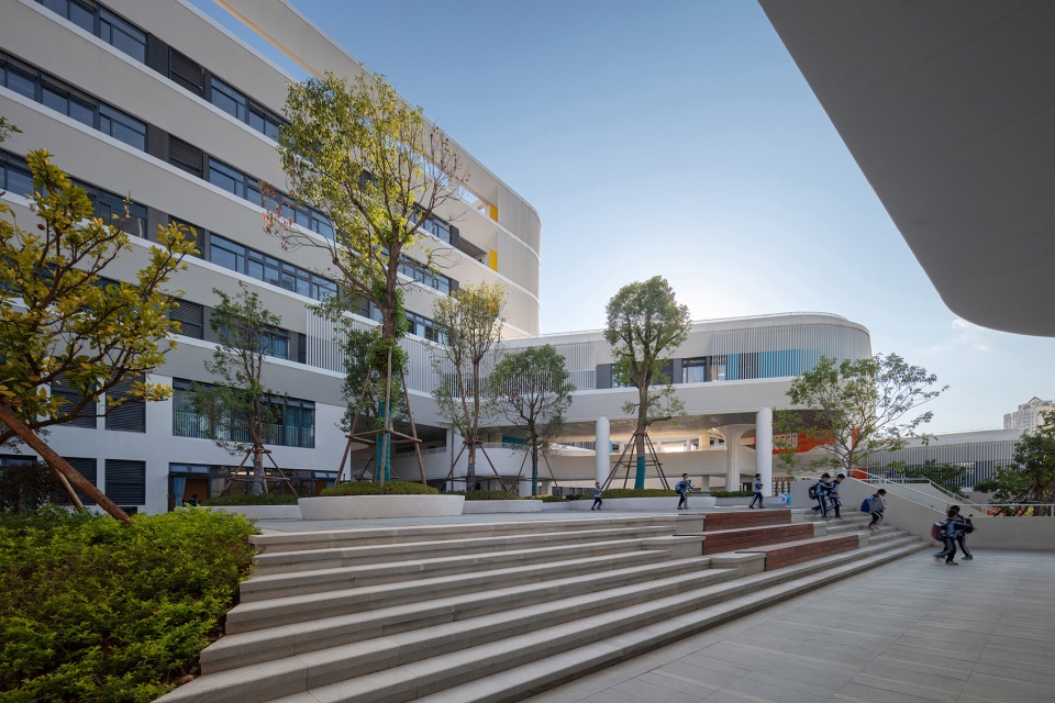 xiamen jinbang elementary school by oneness studio