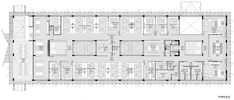 BIOFARMA office building Santiago Viale y Asociados