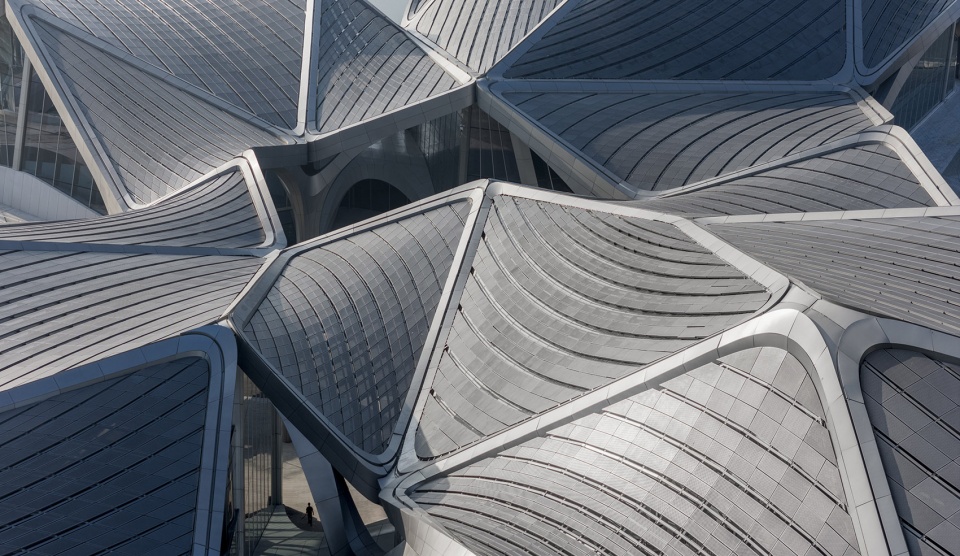ZHA Zhuhai Jinwan Civic Art Centre ┬®Virgile Simon Bertrand